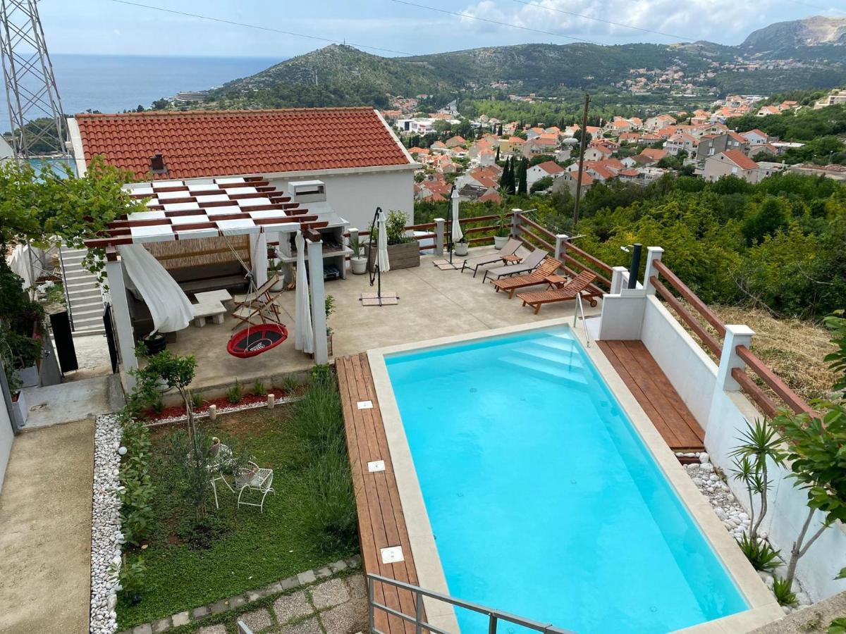 Villa My Rose With A Private Pool Mlini Esterno foto