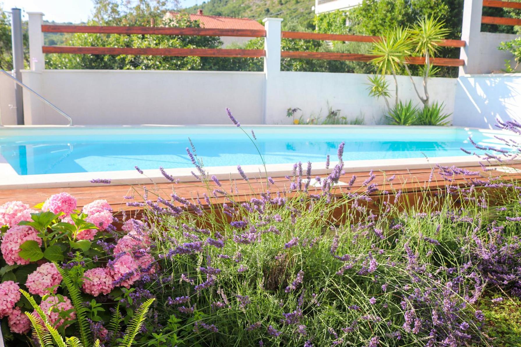 Villa My Rose With A Private Pool Mlini Esterno foto