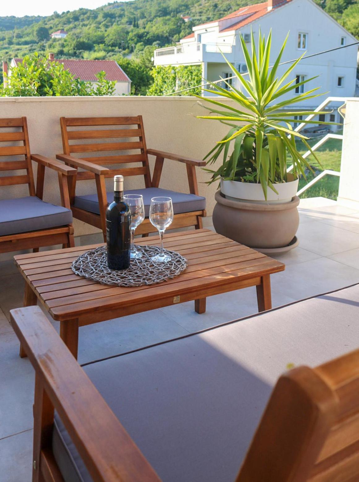 Villa My Rose With A Private Pool Mlini Esterno foto