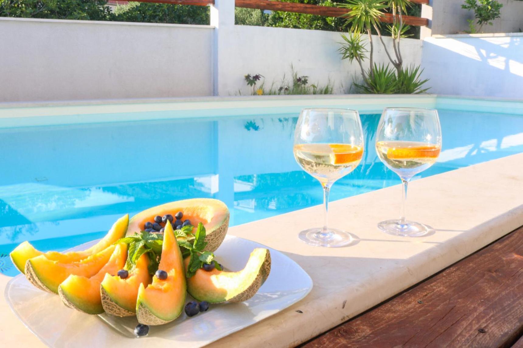 Villa My Rose With A Private Pool Mlini Esterno foto